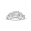 Thumbnail Image 3 of 1-1/2 CT. T.W. Princess-Cut Diamond Frame Past Present Future® Engagement Ring in 14K White Gold