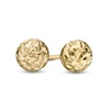 Thumbnail Image 0 of 5.0mm Diamond-Cut Ball Stud Earrings in 14K Gold