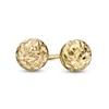 Thumbnail Image 1 of 5.0mm Diamond-Cut Ball Stud Earrings in 14K Gold