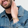 Thumbnail Image 2 of Men's 13.5mm Cuban Curb Chain Bracelet in Hollow 14K Gold - 8.5"