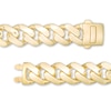 Thumbnail Image 2 of Men's 13.5mm Cuban Curb Chain Bracelet in Hollow 14K Gold - 8.5"