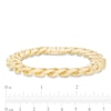 Thumbnail Image 4 of Men's 13.5mm Cuban Curb Chain Bracelet in Hollow 14K Gold - 8.5"