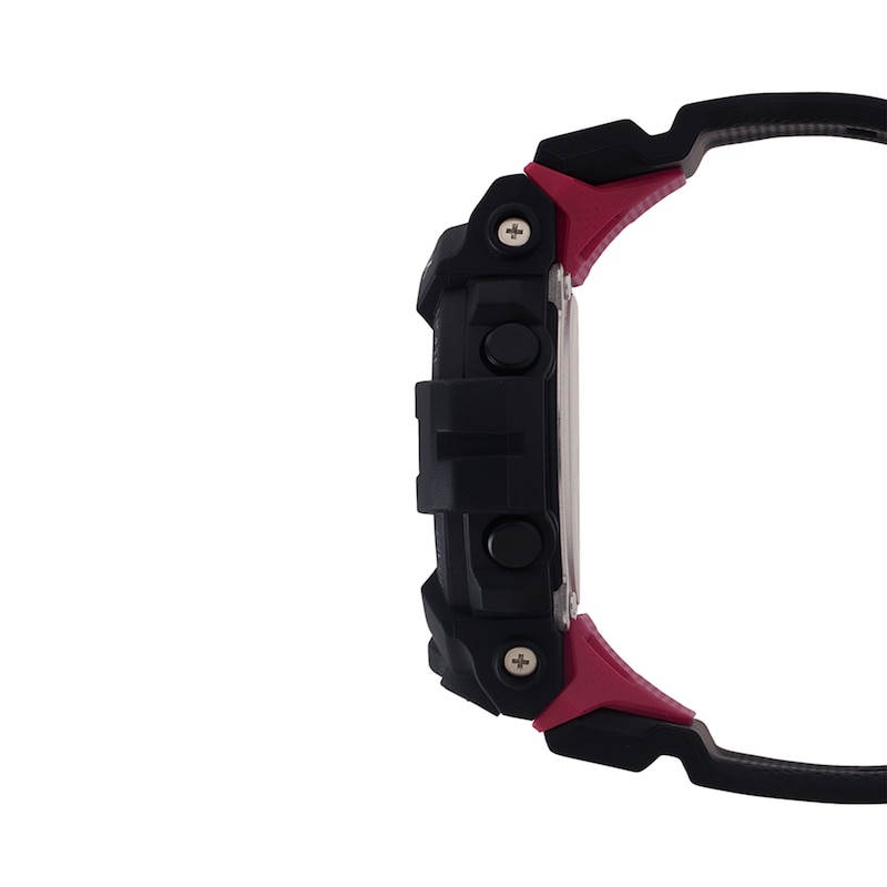 Main Image 2 of Men's Casio G-Shock Power Trainer Strap Watch with Black and Red Dial (Model: GBD800-1)