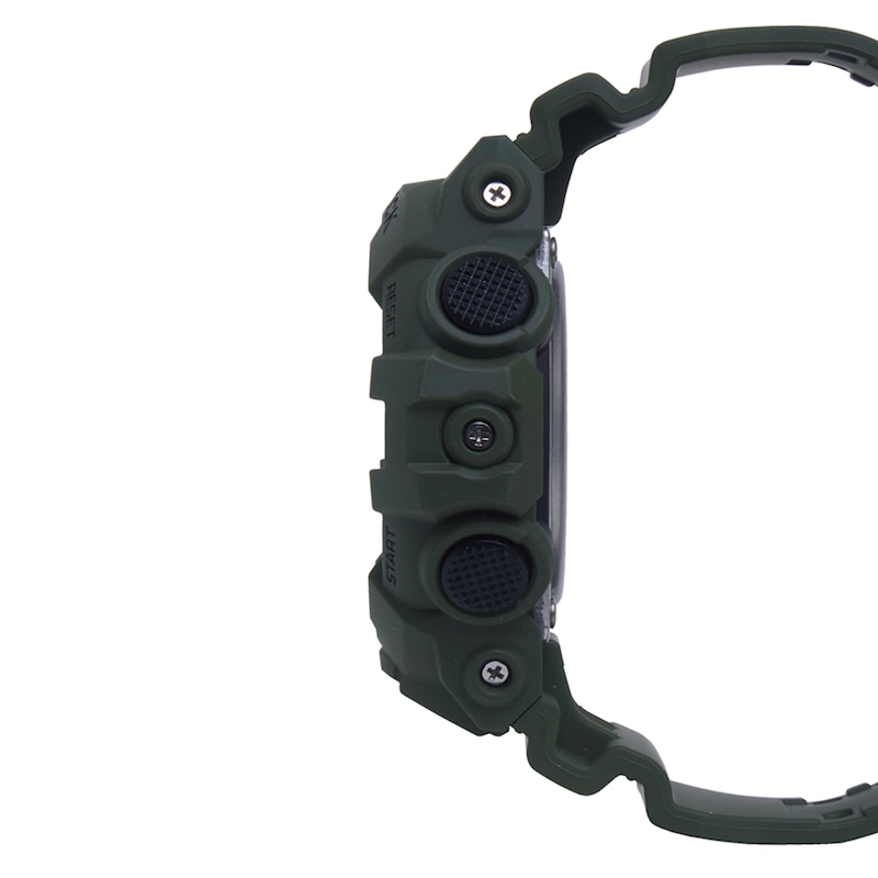 Main Image 2 of Men's Casio G-Shock Classic Green Strap Watch with Black Dial (Model: GA700UC-3A)
