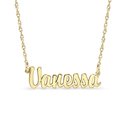 Cursive Name Necklace (1 Line)