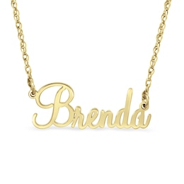 Cursive Name Necklace (1 Line)