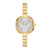 Thumbnail Image 1 of Ladies' Bulova Rhapsody Diamond Accent Gold-Tone IP Watch with Silver-Tone Dial (Model: 97P144)