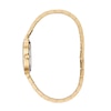 Thumbnail Image 2 of Ladies' Bulova Rhapsody Diamond Accent Gold-Tone IP Watch with Silver-Tone Dial (Model: 97P144)