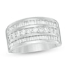Thumbnail Image 0 of 1 CT. T.W. Diamond Anniversary Band in Sterling Silver
