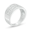 Thumbnail Image 1 of 1 CT. T.W. Diamond Anniversary Band in Sterling Silver
