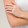 Thumbnail Image 2 of 1 CT. T.W. Princess-Cut Diamond Double Frame Engagement Ring in 14K White Gold