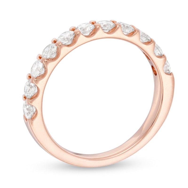 1 CT. T.W. Diamond Anniversary Band in 10K Rose Gold