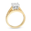Thumbnail Image 1 of 1-1/4 CT. T.W. Quad Princess-Cut Diamond Bridal Set in 14K Gold