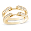Thumbnail Image 1 of 1/2 CT. T.W. Diamond Arrow Sides Solitaire Enhancer in 14K Gold