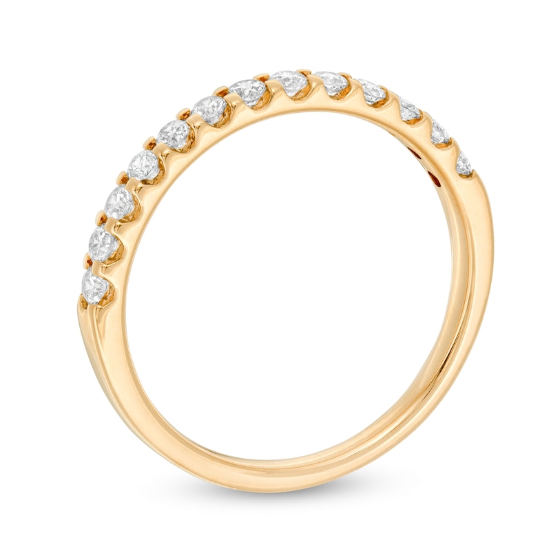 Main Image 2 of 3/8 CT. T.W. Diamond Anniversary Band in 10K Gold