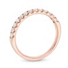 Thumbnail Image 2 of 3/8 CT. T.W. Diamond Anniversary Band in 10K Rose Gold