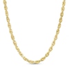Thumbnail Image 0 of Men's 3.0mm Glitter Rope Chain Necklace in Solid 14K Gold - 22"