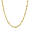 Thumbnail Image 1 of Men's 3.0mm Glitter Rope Chain Necklace in Solid 14K Gold - 22"