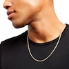 Thumbnail Image 2 of Men's 3.0mm Glitter Rope Chain Necklace in Solid 14K Gold - 22"