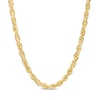 Thumbnail Image 0 of 3.85mm Glitter Rope Chain Necklace in Solid 14K Gold - 26"