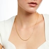Thumbnail Image 1 of 2.4mm Glitter Rope Chain Necklace in Solid 14K Gold - 20"