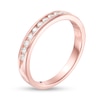 Thumbnail Image 1 of 1/4 CT. T.W. Diamond Anniversary Band in 14K Rose Gold
