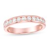 Thumbnail Image 0 of 1/2 CT. T.W. Diamond Anniversary Band in 14K Rose Gold