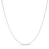 Thumbnail Image 1 of 0.9mm Cable Chain Necklace in Hollow 10K White Gold - 18"