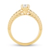 Thumbnail Image 3 of Enchanted Disney Anna 3/4 CT. T.W. Princess-Cut Diamond Engagement Ring in 14K Gold