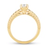 Thumbnail Image 4 of Enchanted Disney Anna 3/4 CT. T.W. Princess-Cut Diamond Engagement Ring in 14K Gold