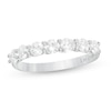 Thumbnail Image 1 of 1 CT. T.W. Lab-Grown Diamond Seven Stone Anniversary Band in 14K White Gold (F/SI2)