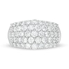 Thumbnail Image 4 of 2 CT. T.W. Certified Lab-Grown Diamond Multi-Row Ring in 14K White Gold (F/SI2)