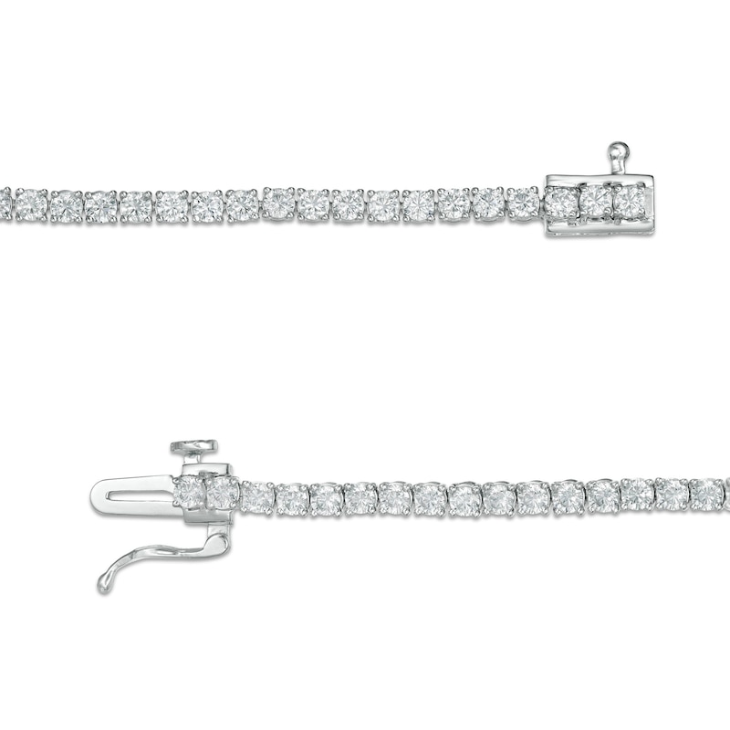 3 CT. T.W. Certified Lab-Created Diamond Tennis Bracelet in 14K White Gold (F/SI2) - 7.25"