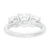 Thumbnail Image 3 of 3 CT. T.W. Certified Lab-Created Diamond Past Present Future® Engagement Ring in 14K White Gold (G/SI2)