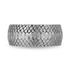 Thumbnail Image 3 of Enchanted Disney Oxidized Snake Skin Ring in Sterling Silver - Size 10
