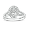 Thumbnail Image 4 of Love's Destiny by Zales 1 CT. T.W. Certified Pear-Shaped Diamond Frame Engagement Ring in 14K White Gold (I/SI2)