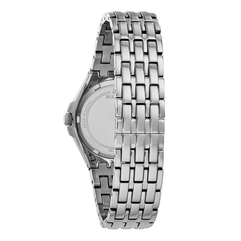 Main Image 3 of Ladies' Bulova Phantom Crystal Accent Watch with Silver-Tone Dial (Model: 96L278)
