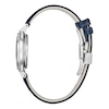 Thumbnail Image 2 of Ladies' Bulova Rubaiyat 1/3 CT. T.W. Diamond Moon Phase Strap Watch with Mother-of-Pearl Dial (Model: 96R237)