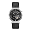 Thumbnail Image 0 of Men's Bulova Regatta Automatic Strap Watch with Black Skeleton Dial (Model: 96A234)
