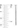 Thumbnail Image 3 of Diamond Accent Hoop Earrings in Sterling Silver