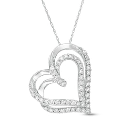 With Love 14 Karat Diamond Necklace – Williams Jewelers