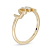 Thumbnail Image 2 of Vera Wang Love Collection Diamond Accent "LOVE" Ring in 10K Gold