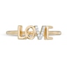 Thumbnail Image 3 of Vera Wang Love Collection Diamond Accent "LOVE" Ring in 10K Gold