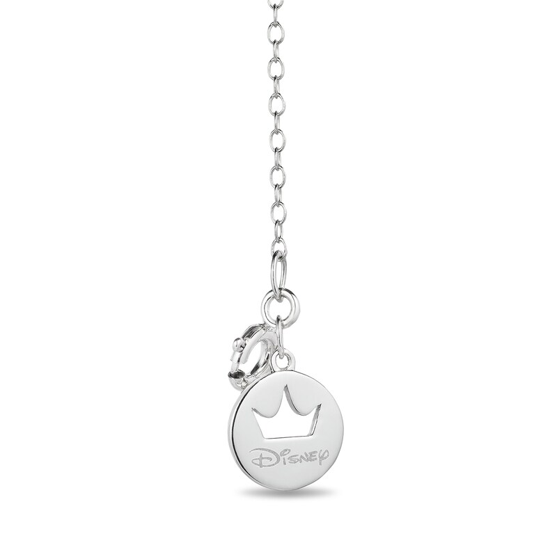 Main Image 2 of Collector's Edition Enchanted Disney Cinderella 70th Anniversary Pearl and Diamond Carriage Pendant in Sterling Silver