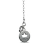 Thumbnail Image 2 of Enchanted Disney Villains Ursula Amethyst and 1/10 CT. T.W. Diamond Pendant in Sterling Silver with Black Rhodium - 19"