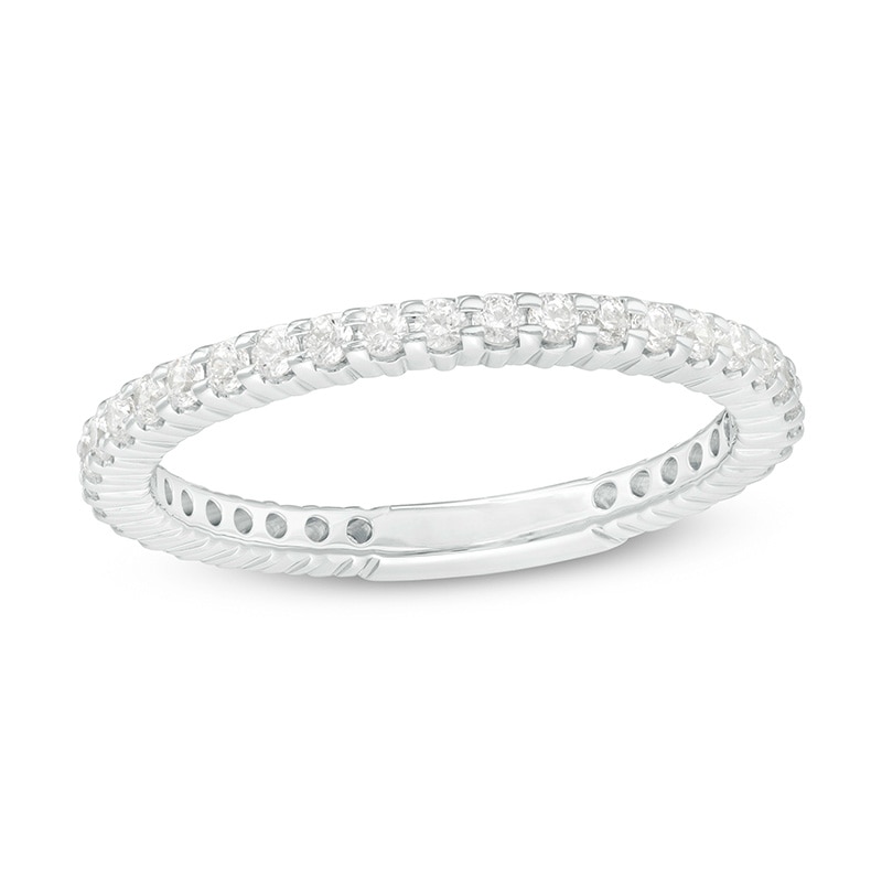 1/2 CT. T.W. Diamond Eternity Band in 14K White Gold Zales Outlet