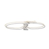 Thumbnail Image 1 of 1/10 CT. T.W. Diamond "Z" Initial Bracelet in 10K Gold - 7.5"