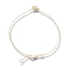 Thumbnail Image 2 of 1/10 CT. T.W. Diamond "Z" Initial Bracelet in 10K Gold - 7.5"