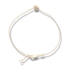Thumbnail Image 2 of 1/10 CT. T.W. Diamond "I" Initial Bracelet in 10K Gold - 7.5"
