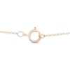 Thumbnail Image 3 of 1/10 CT. T.W. Diamond "M" Initial Necklace in 10K Gold - 17"